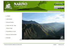 Tablet Screenshot of narino.cafedecolombia.com